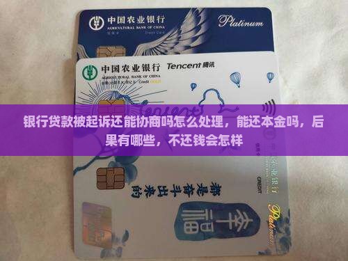 银行贷款被起诉还能协商吗怎么处理