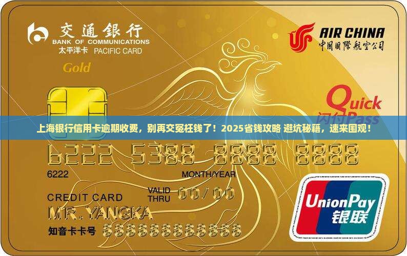上海银行信用卡逾期收费如何计算