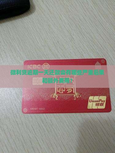 微利贷逾期一天还款会有哪些严重后果和额外费用？