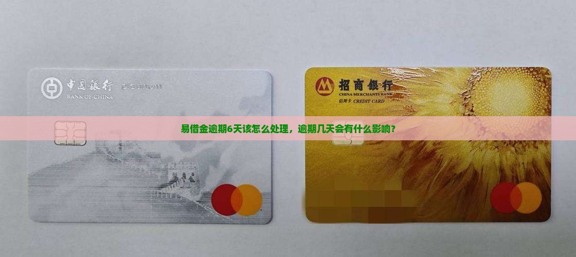 易借金逾期6天该怎么处理，逾期几天会有什么影响？
