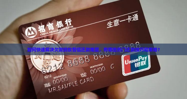 如何快速解决欠款蚂蚁智信还款难题，有哪些热门还款技巧和策略？