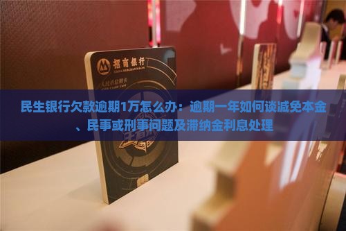 民生银行欠款逾期1万怎么办：逾期一年如何谈减免本金、民事或刑事问题及滞纳金利息处理