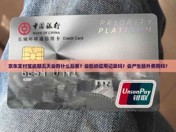 京东支付宝逾期五天会有什么后果？会影响信用记录吗？会产生额外费用吗？