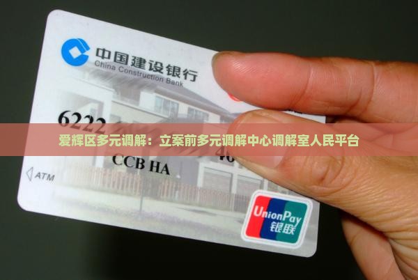 爱辉区多元调解：立案前多元调解中心调解室人民平台