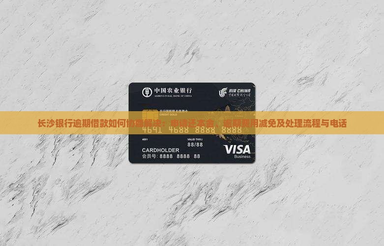 长沙银行逾期借款如何协商解决：申请还本金、逾期费用减免及处理流程与电话