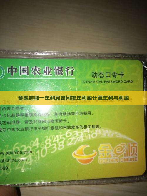 金融逾期一年利息如何按年利率计算年利与利率