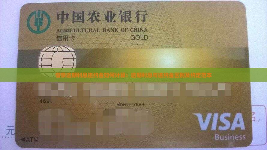 借条逾期利息违约金如何计算：逾期利息与违约金区别及约定范本