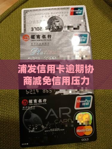 浦发信用卡逾期协商减免信用压力