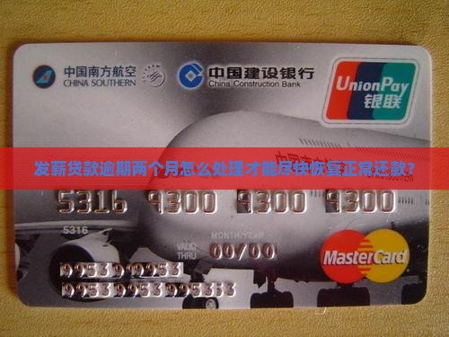 发薪贷款逾期两个月怎么处理才能尽快恢复正常还款？