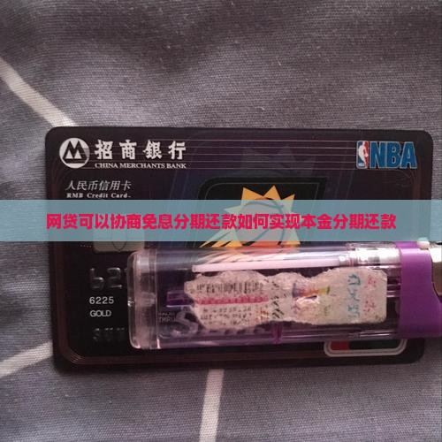 网贷可以协商免息分期还款如何实现本金分期还款