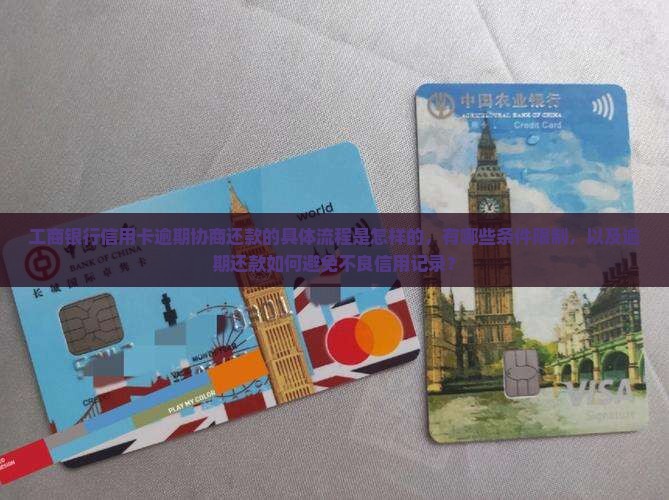 工商银行信用卡逾期协商还款的具体流程是怎样的，有哪些条件限制，以及逾期还款如何避免不良信用记录？