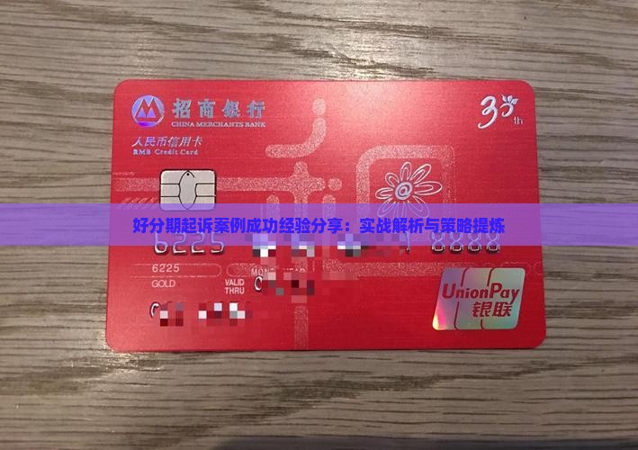 好分期起诉案例成功经验分享：实战解析与策略提炼