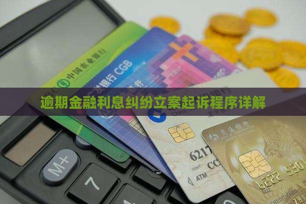 逾期金融利息纠纷立案起诉程序详解