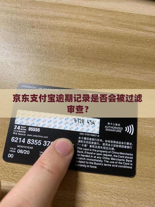 京东支付宝逾期记录是否会被过滤审查？