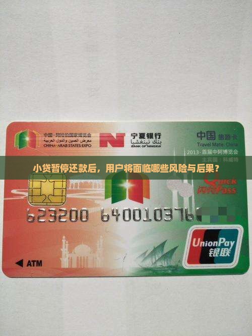 小贷暂停还款后，用户将面临哪些风险与后果？