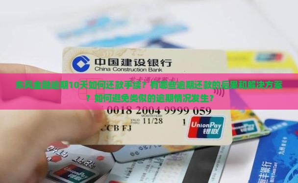东风金融逾期10天如何还款手续？有哪些逾期还款的后果和解决方案？如何避免类似的逾期情况发生？