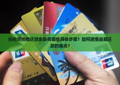 拍拍贷协商还款金额有哪些具体步骤？如何避免逾期还款的痛点？