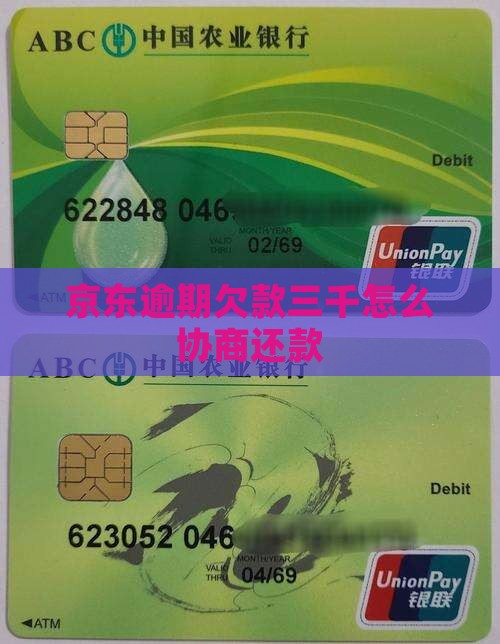 京东逾期欠款三千怎么协商还款