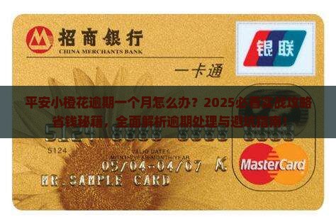平安小橙花逾期一个月怎么办