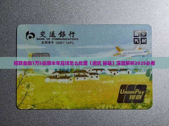 招联金融1万5逾期半年应该怎么处理