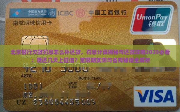 北京银行欠款罚息怎么补还款