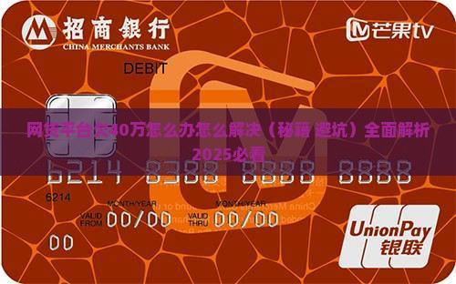 网贷平台欠40万怎么办怎么解决
