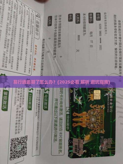 易行通逾期了怎么办易行通逾期了怎么办