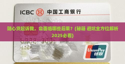 随心贷起诉我会面临什么后果
