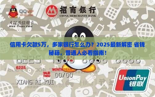 欠信用卡多家银行五万如何处理
