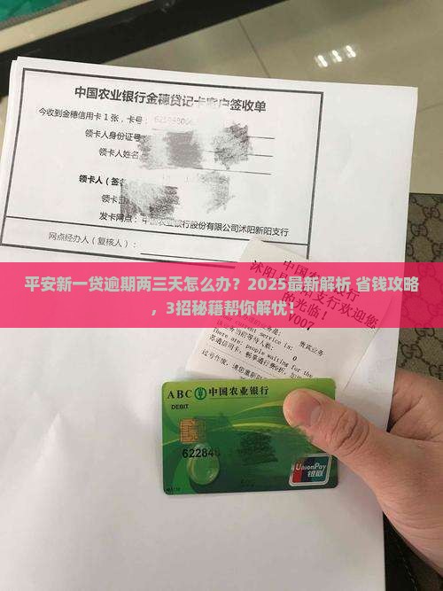 平安新一贷逾期两三天了怎么办