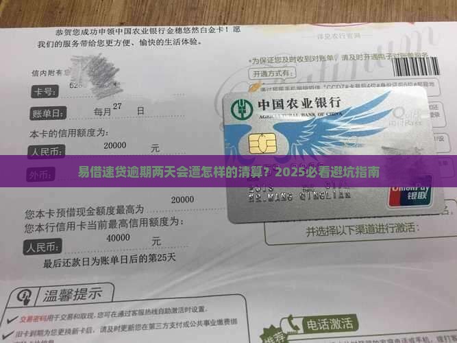 易借速贷逾期两天会怎样处理