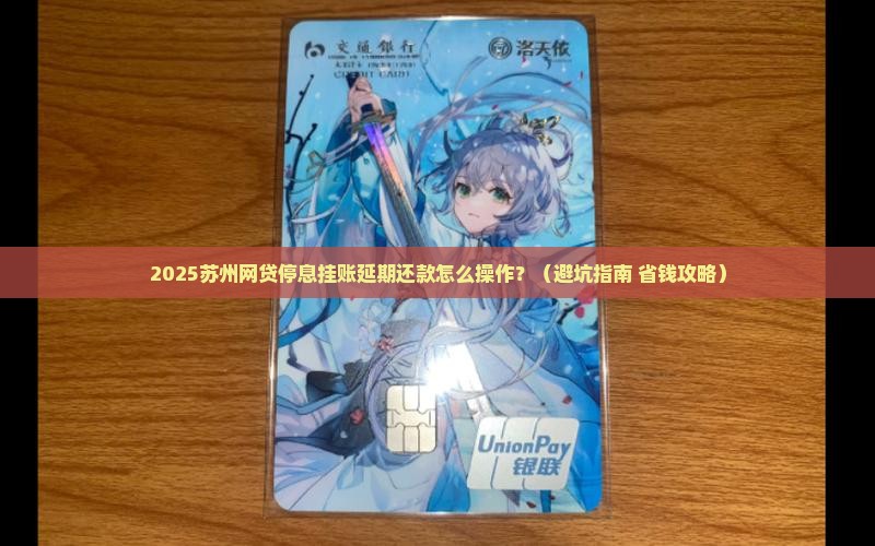 苏州网贷停息挂账延期还款如何操作