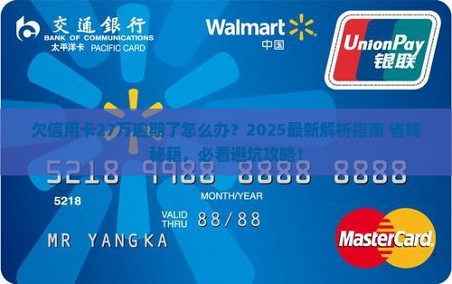 欠信用卡27万逾期了