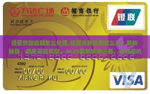 经营贷款逾期怎么处理