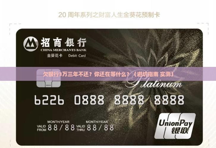 欠银行3万块借款3年未还