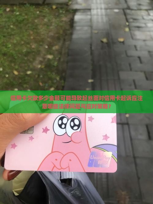 信用卡欠款多少金额可能导致起丝面对信用卡起诉应注意哪些法律问题与应对策略？