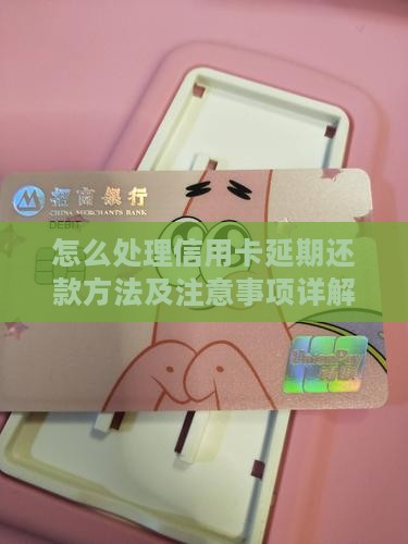 怎么处理信用卡延期还款方法及注意事项详解