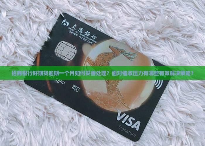 招商银行好期贷逾期一个月如何妥善处理？面对催收压力有哪些有效解决策略？