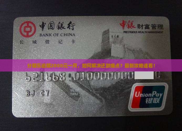 分期乐逾期2000元一月，如何解决还款痛点？最新攻略速看！