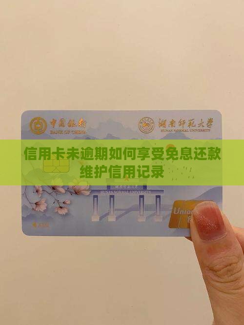 信用卡未逾期如何享受免息还款维护信用记录