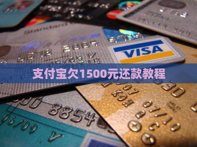支付宝欠1500元还款教程
