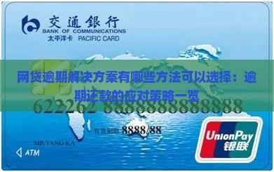 网贷逾期解决方案有哪些方法可以选择：逾期还款的应对策略一览