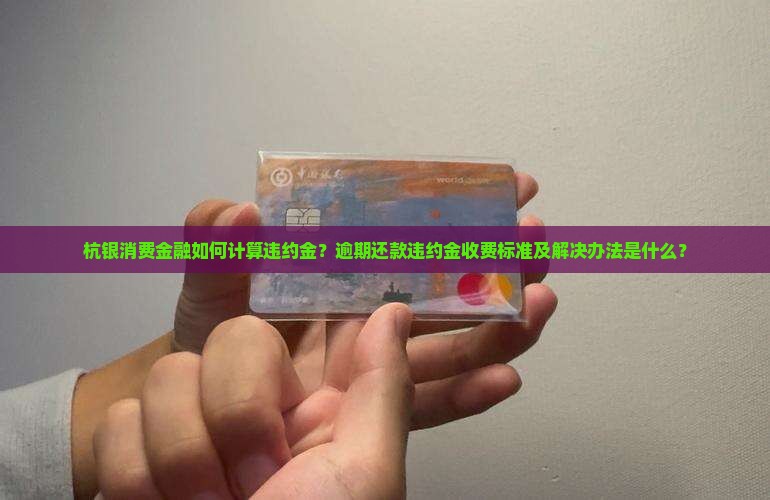 杭银消费金融如何计算违约金？逾期还款违约金收费标准及解决办法是什么？