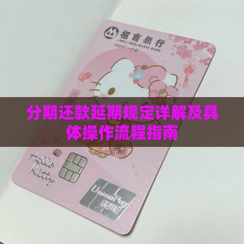 分期还款延期规定详解及具体操作流程指南