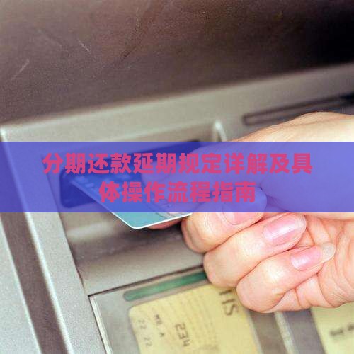 分期还款延期规定详解及具体操作流程指南