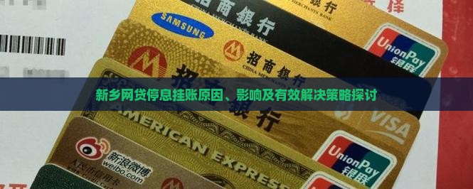 新乡网贷停息挂账原因、影响及有效解决策略探讨
