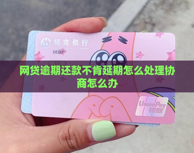网贷逾期还款不肯延期怎么处理协商怎么办
