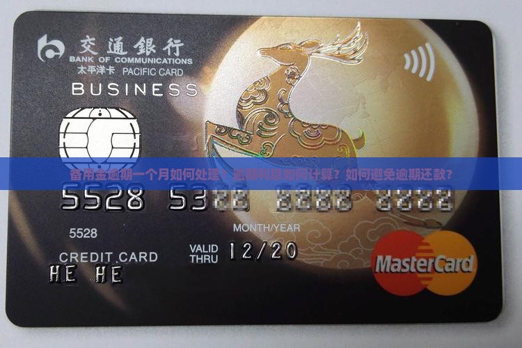 备用金逾期一个月如何处理？逾期利息如何计算？如何避免逾期还款？