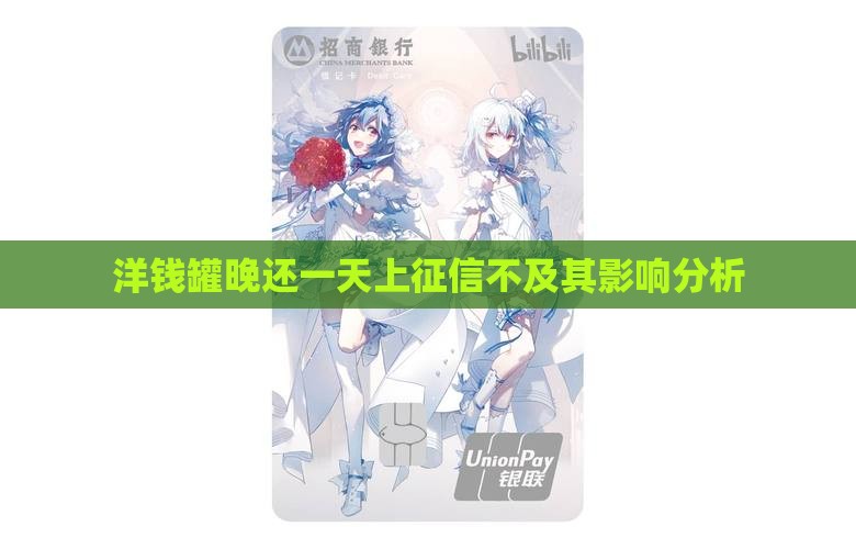 洋钱罐晚还一天上征信不及其影响分析