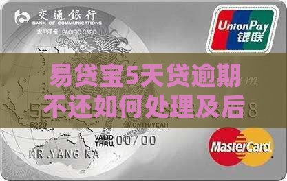 易贷宝5天贷逾期不还如何处理及后果详解